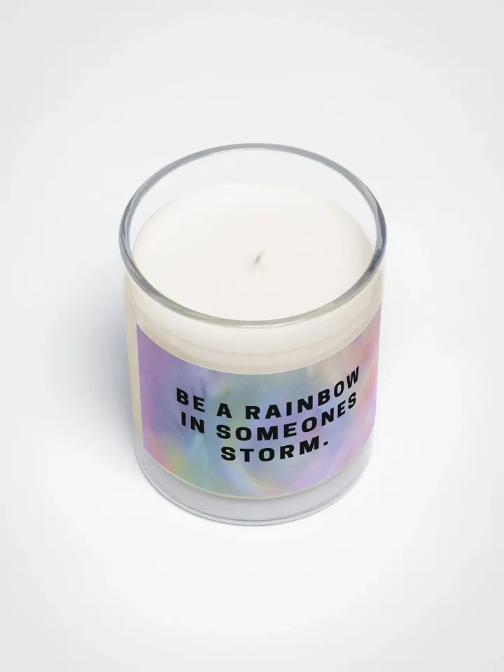 Rainbow Storm Soy Candle product image (2)