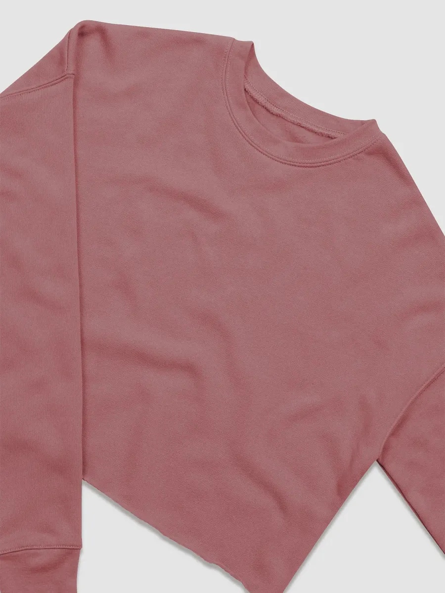 GAME ON warm fleece crop sweatshirt product image (3)