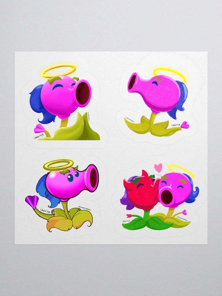 Angel Pea Sticker Sheet product image (1)