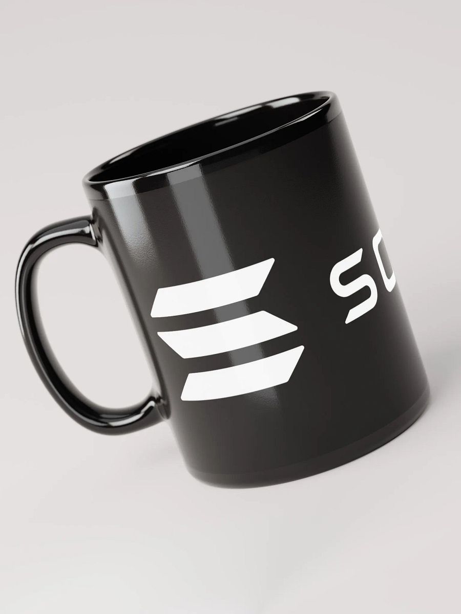 Solana Logo Black Mug product image (1)