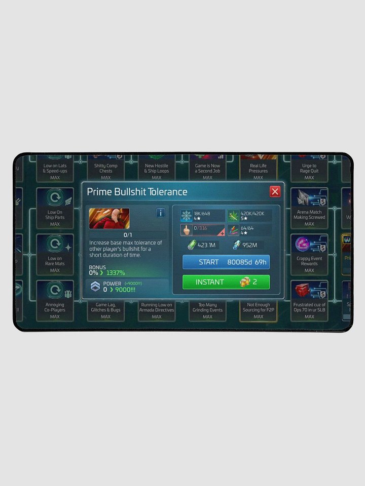Prime BS Tolerance [Huge Deskmat / XXL Mouse Pad] product image (1)