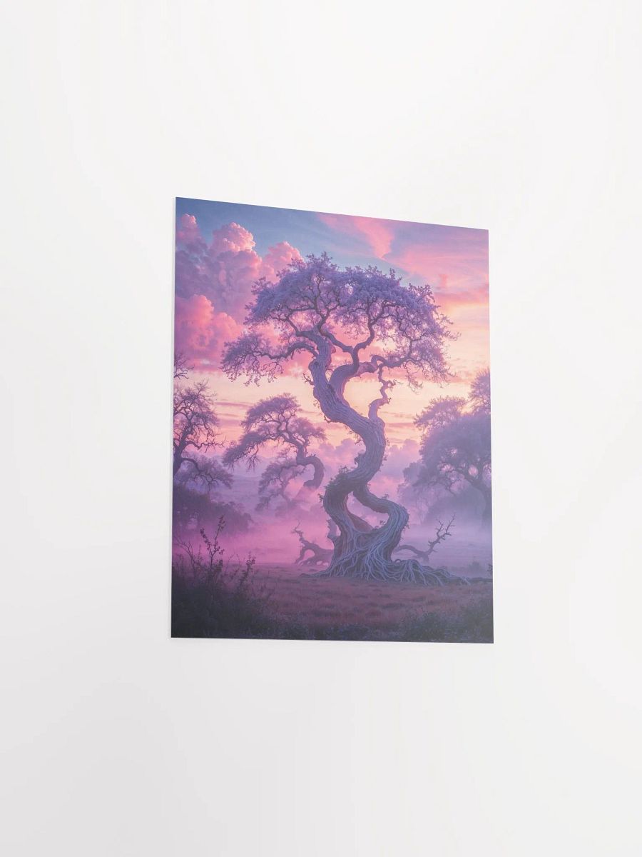 Ethereal Skyline Tree Poster product image (21)