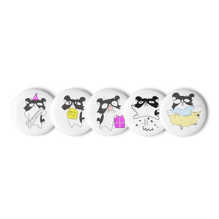 Pin buttons lots of Hampan part1 product image (1)