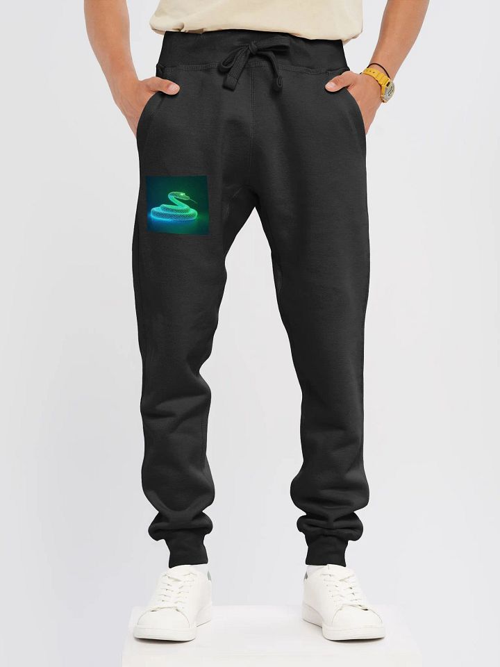 Neon Serpent Fleece Joggers product image (2)