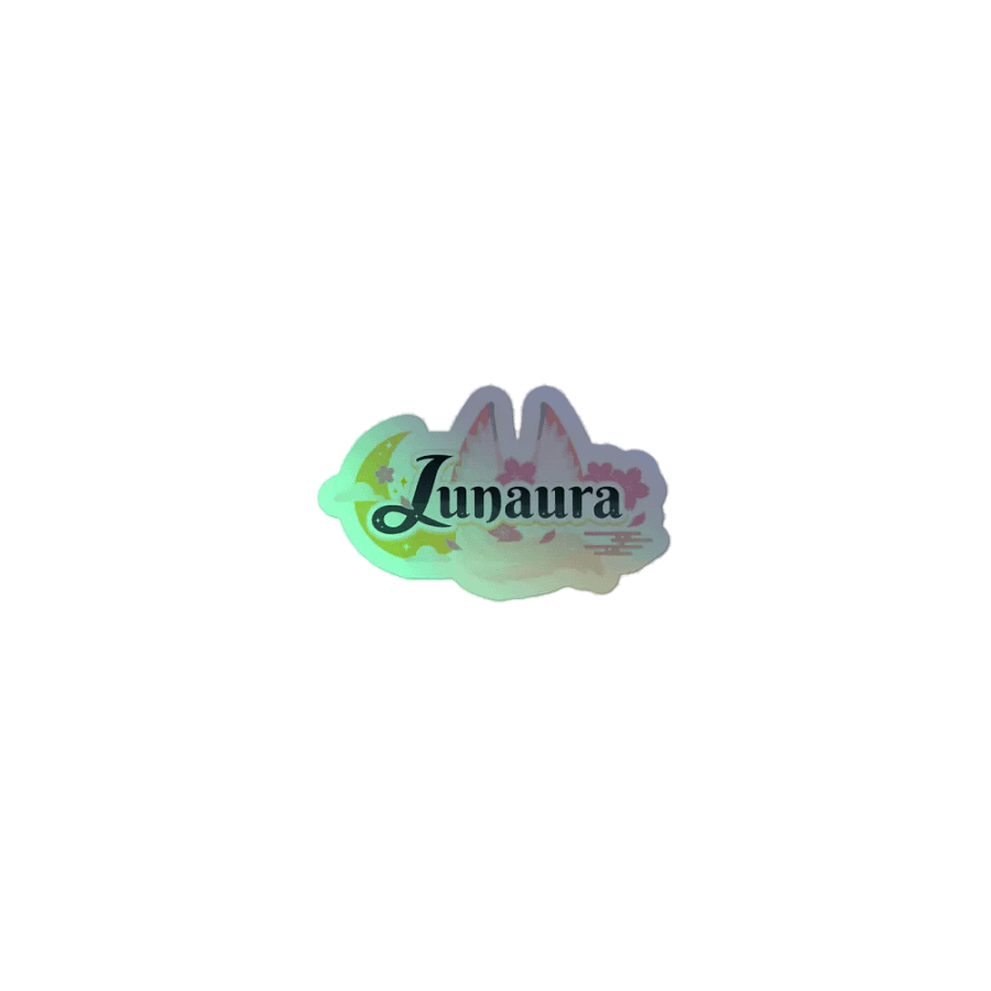 Lunaura Logo Holographic Sticker product image (1)