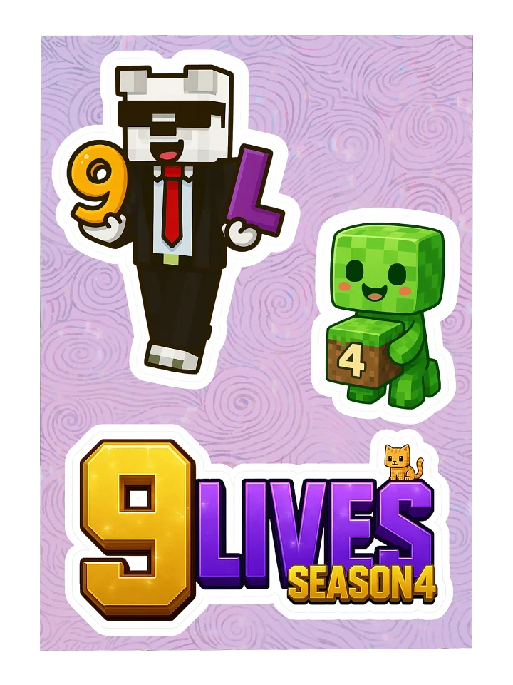 9LS4 Zoolon888 Sticker Sheet product image (1)