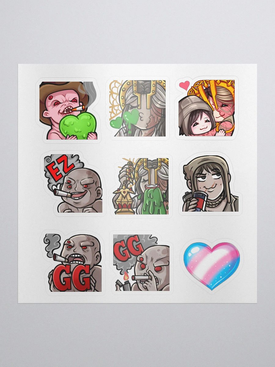 Jawdzzzz DBD Sticker Pack product image (1)