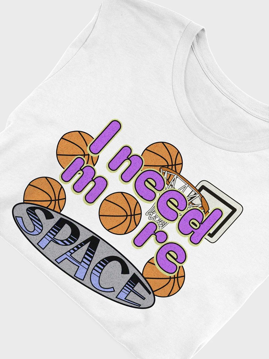 I Need More Space Basketball Galactic Hoops Graphic Tee product image (33)