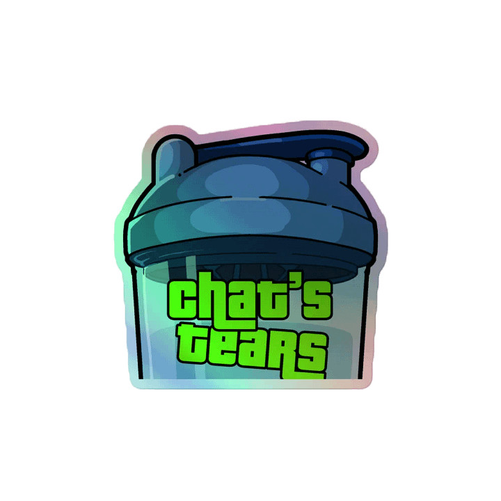 ChatsTears Holo Sticker product image (2)
