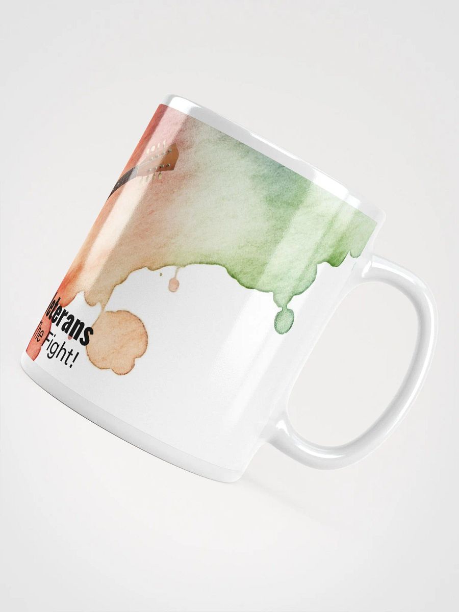 Banjos For Veterans (B4V) Artwork White Glossy Mug product image (8)