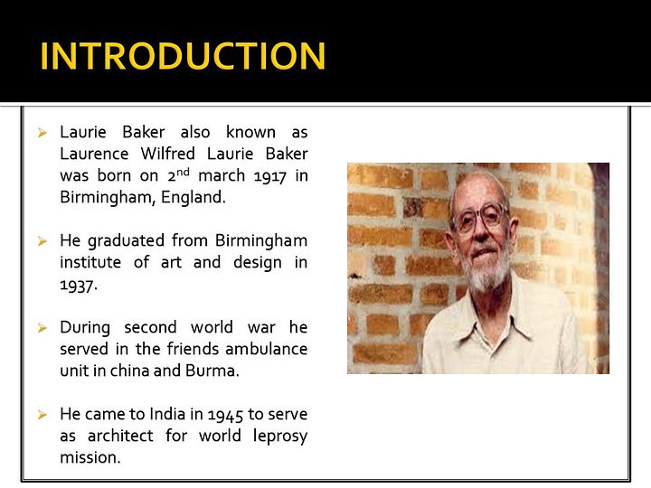 Laurie Baker: The Pioneer of Sustainable Architecture | A Comprehensive Presentation for Architecture Students . #LaurieBaker product image (2)