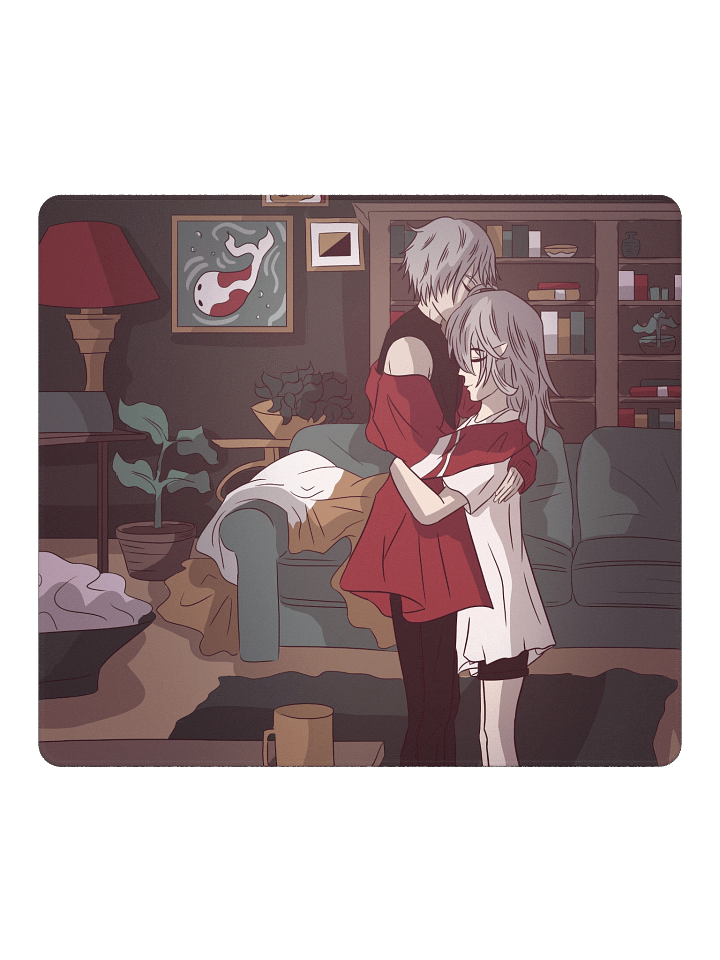 Lunar And Amami Cozy Embrace Gaming Desk Mat product image (2)