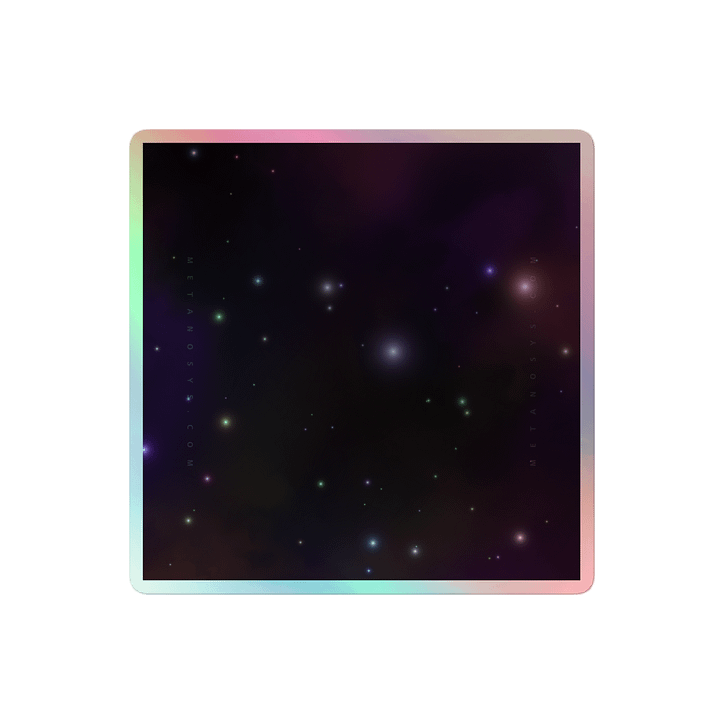 Nebula BIP1 Holographic Sticker Sheet product image (2)