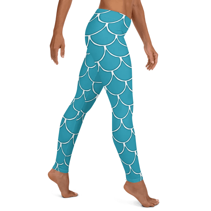 Mermaid Print Leggings – Enchanting, Stylish & Ultra-Comfortable product image (11)