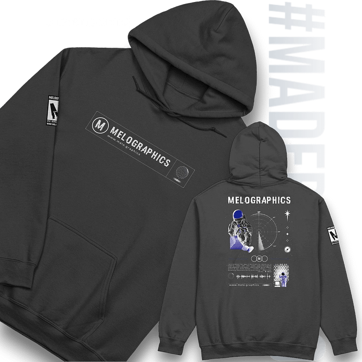 Darkspace Style: Inverted - Basic Hoodie | #MadeByMELO product image (2)