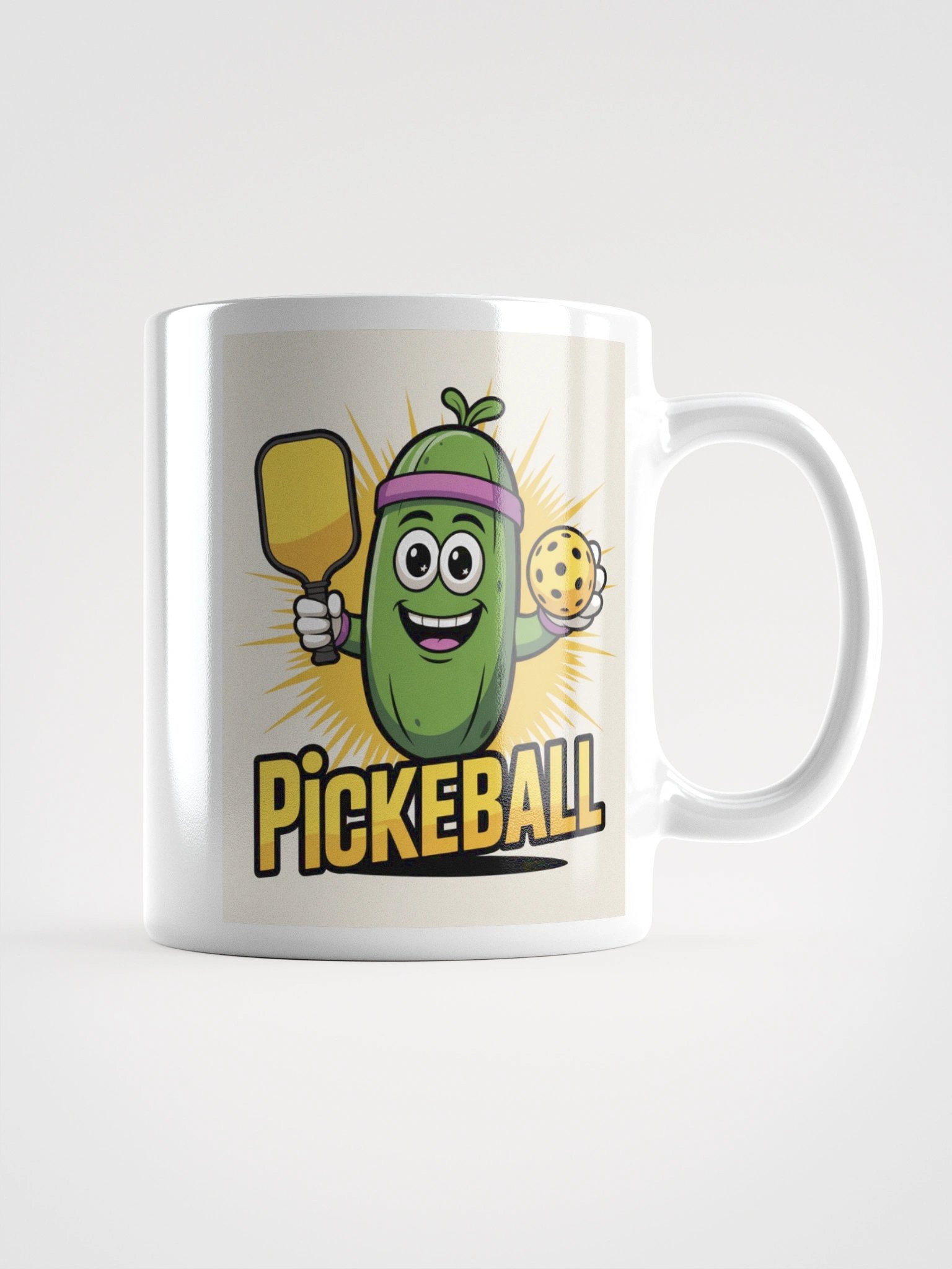 "Dill With It" Pickleball Mug (11oz, 15oz, 20oz) product image (2)