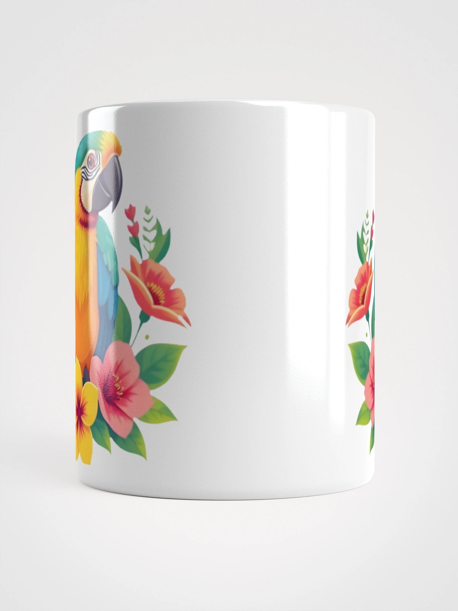 Floral Parrot Mug product image (14)