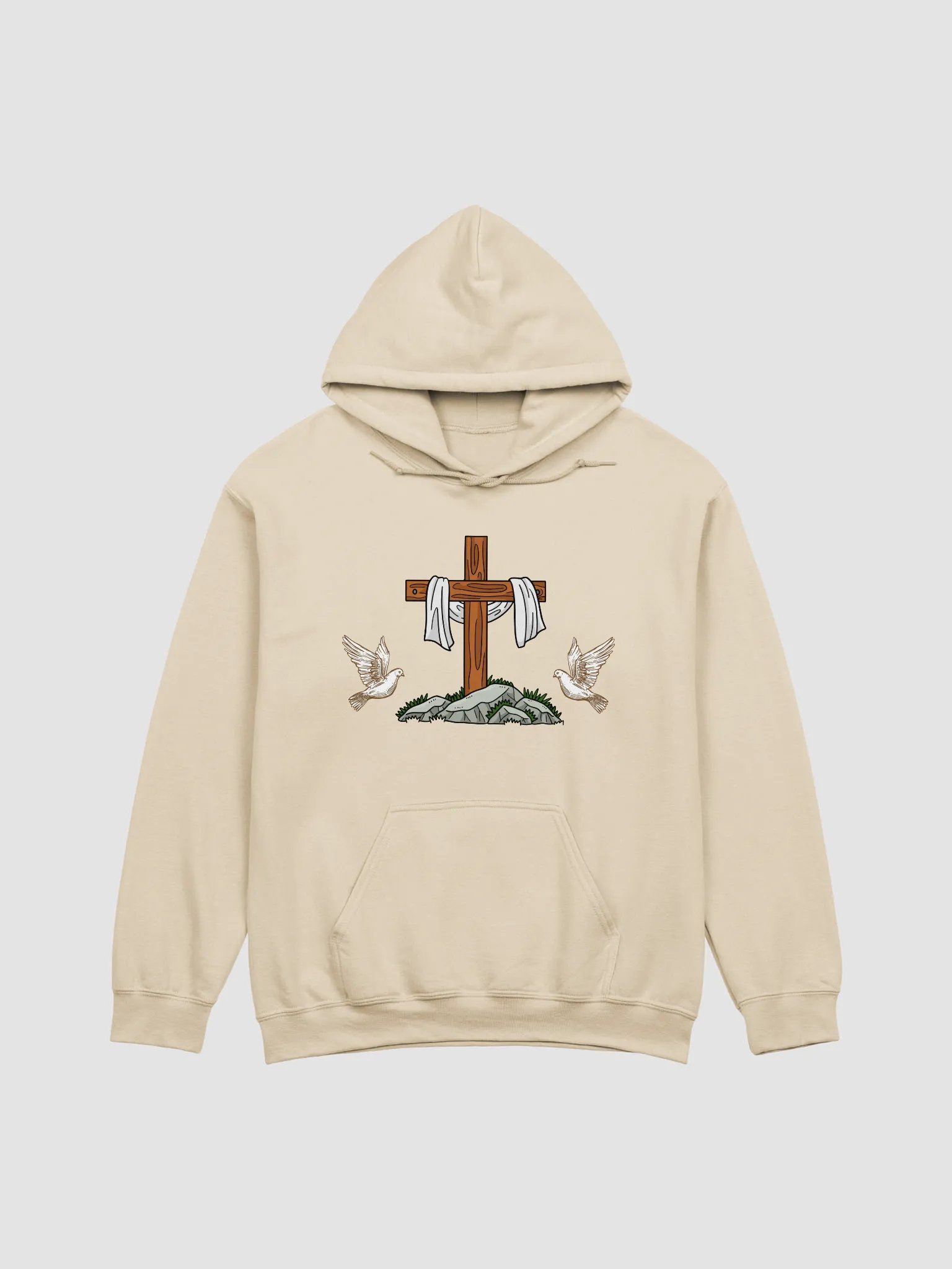 God`s Plan My Plan, Christian Gildan Hoodie - Front/Back. product image (3)