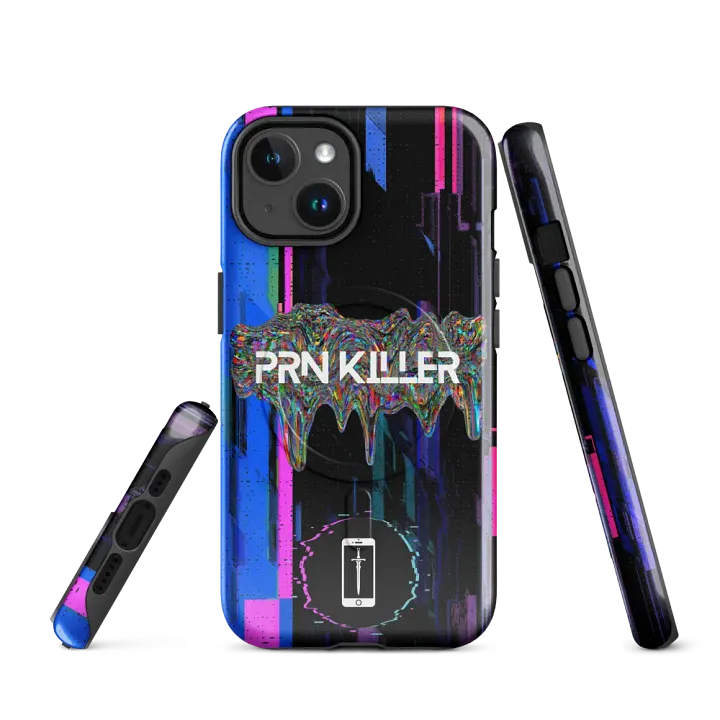 PRN KILLER "Glitch" MagSafe iPhone Cases product image (1)