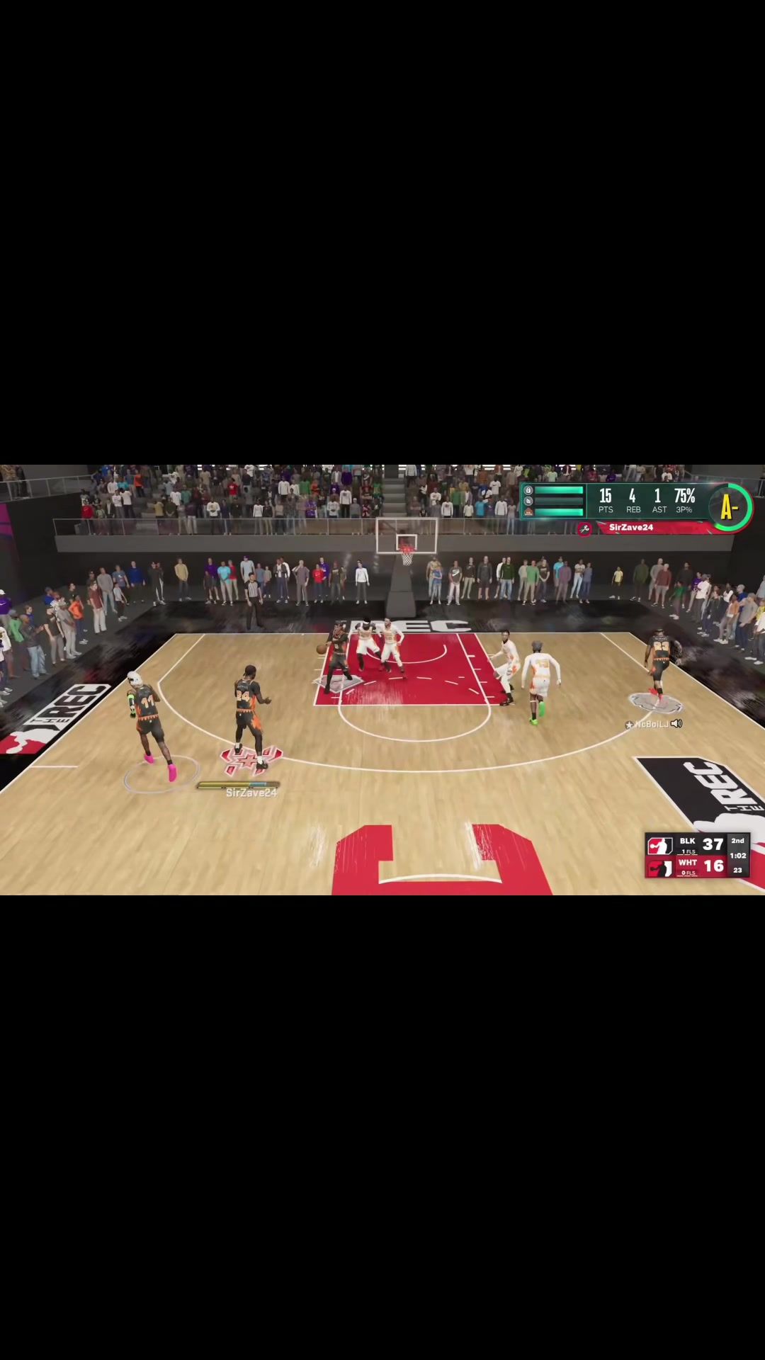 Nothing can stop me. #theTrXbe #nba2k #NBA2k23 #nba2k24 #basketball #respawnrecruits 