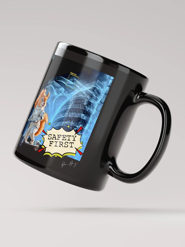 Safety First mug with real authentic X-ray product image (2)