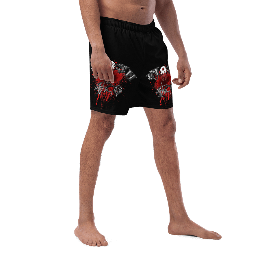 BLOODSPLAT 420 LOGO SWIM TRUNKS product image (3)