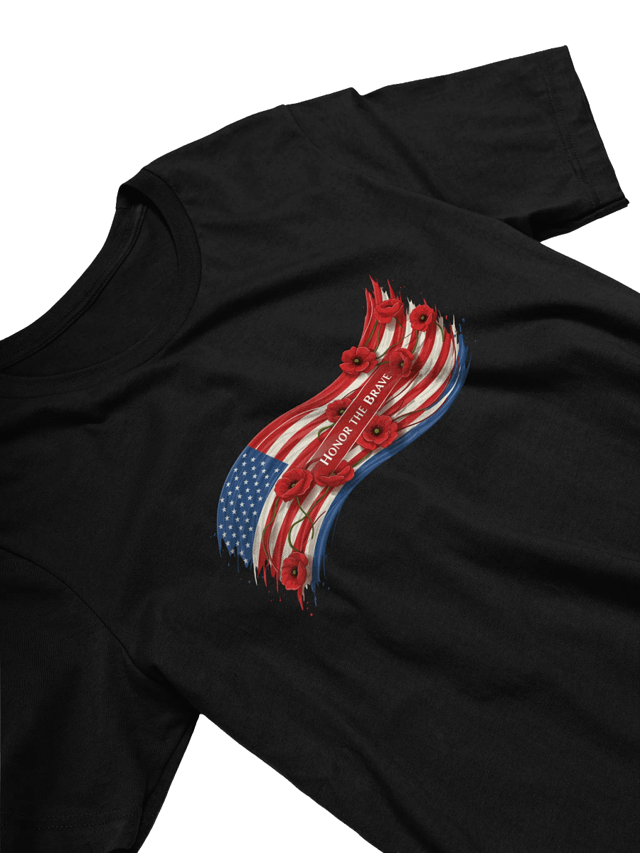 Honor the Brave Flag Waves T-Shirt product image (26)