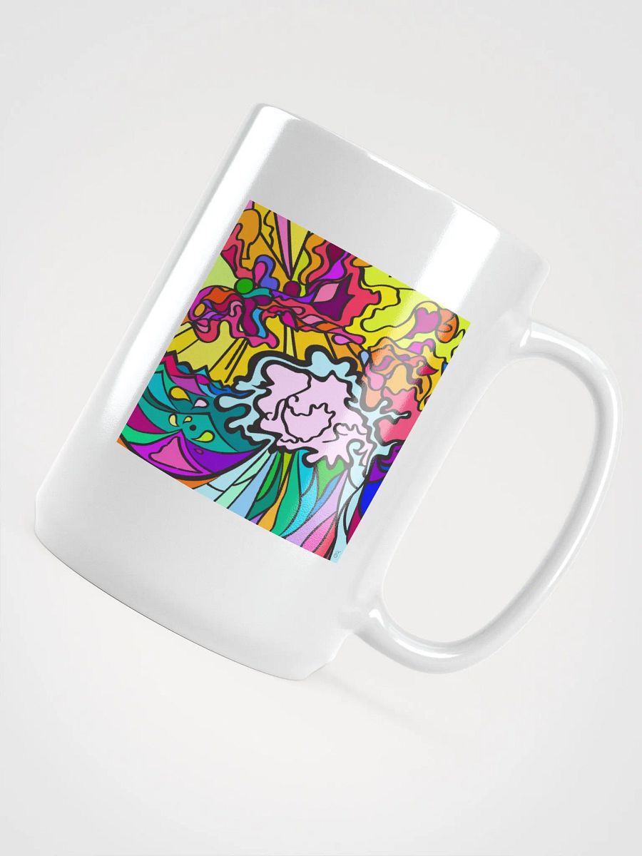 Swirling Colorful Waves Mug – Wave at Sunset product image (4)