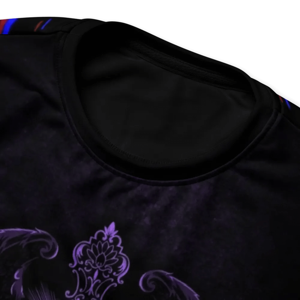 Celestial Wings Gothic Cross Sweatshirt product image (5)