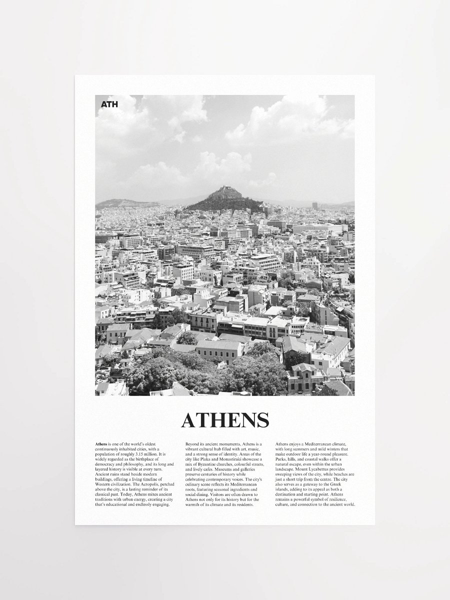 Athens 02 Newspaper Poster product image (5)