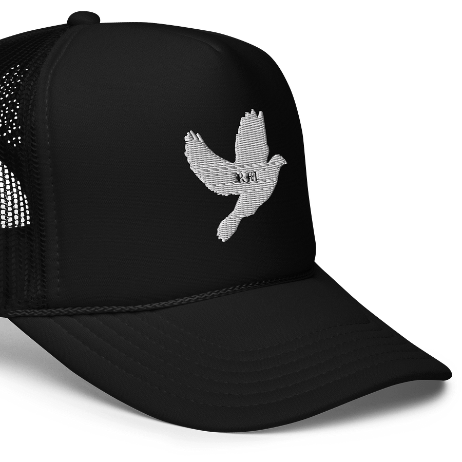 Foam Black Trucker Hat product image (5)