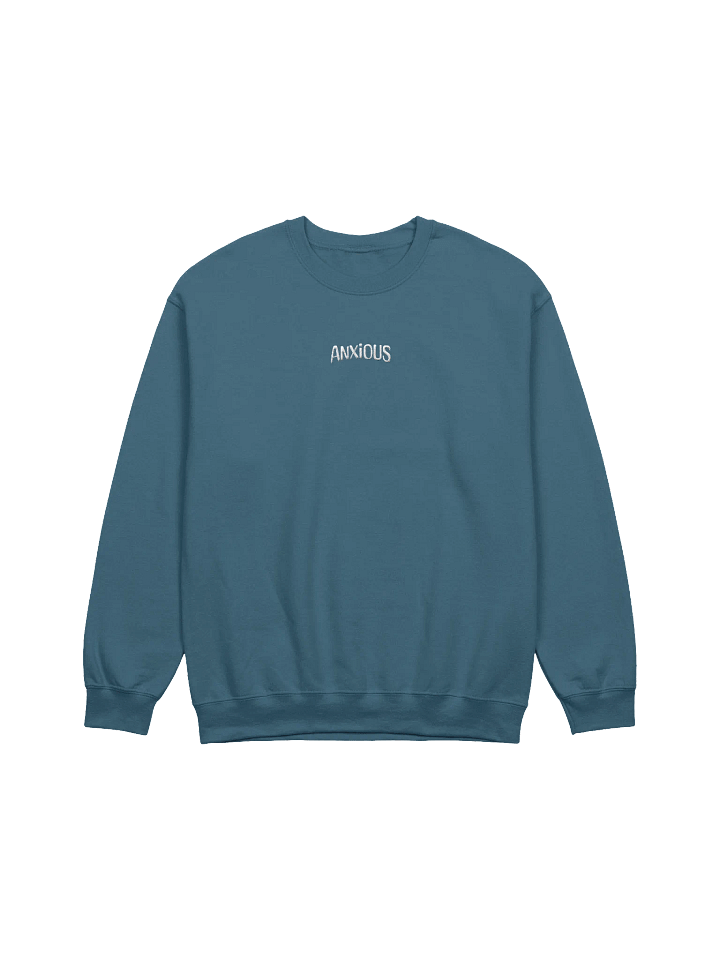 Anxious - Premium Stitched Crewneck Sweatshirt product image (4)