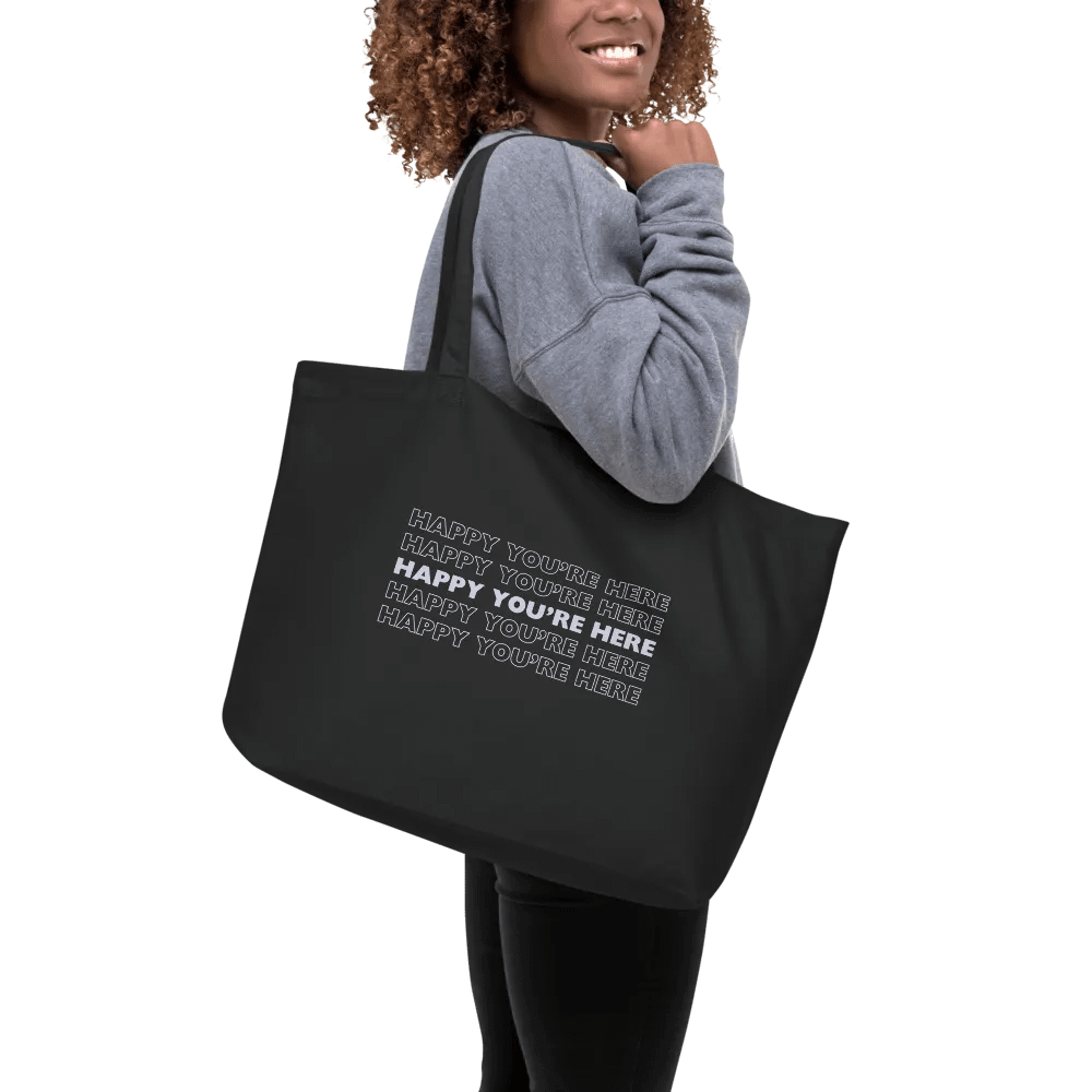 LowLifeHighLites Eco Cotton Floral Tote Bag product image (9)