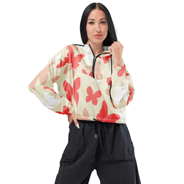 Whimsical Butterfly Dance Women's Windbreaker product image (1)
