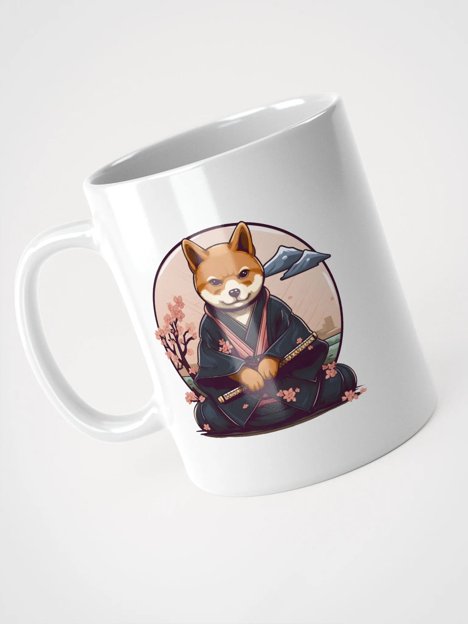 Samurai Dog Kawaii art product image (3)