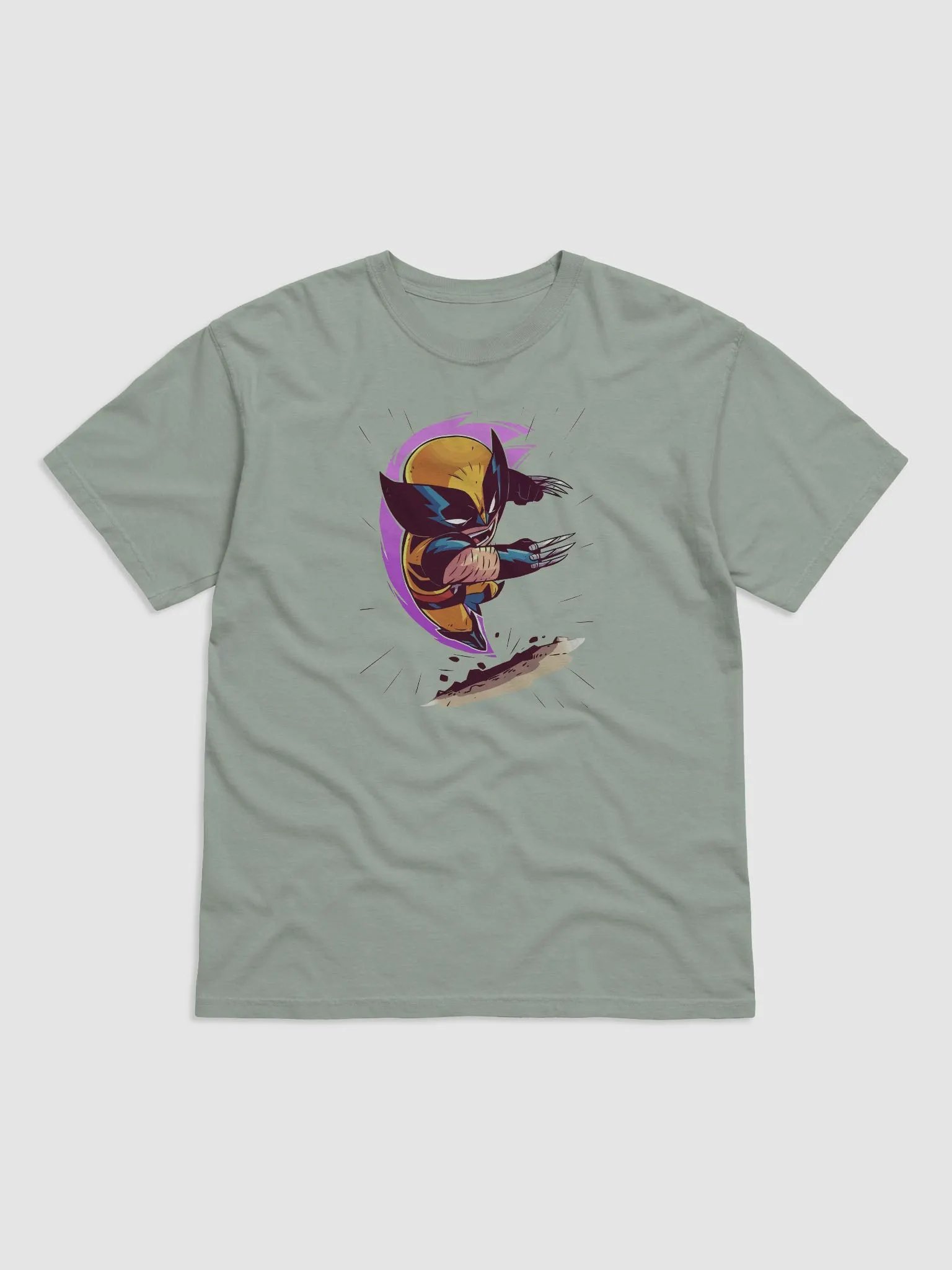 Wolverine Action Illustration – Dynamic X-Men Hero Art product image (4)