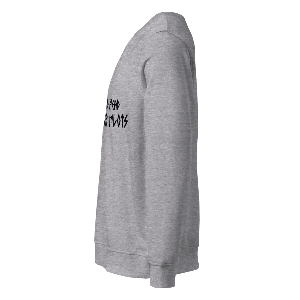 A Cleaved Head No Longer Plots - Sweatshirt product image (3)