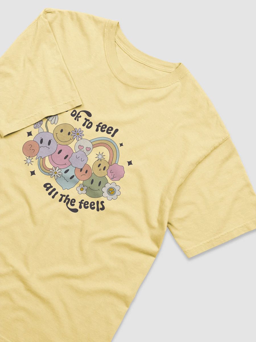 It's Okay to Feel All the Feels - Premium T-Shirt for Emotional Awareness product image (3)
