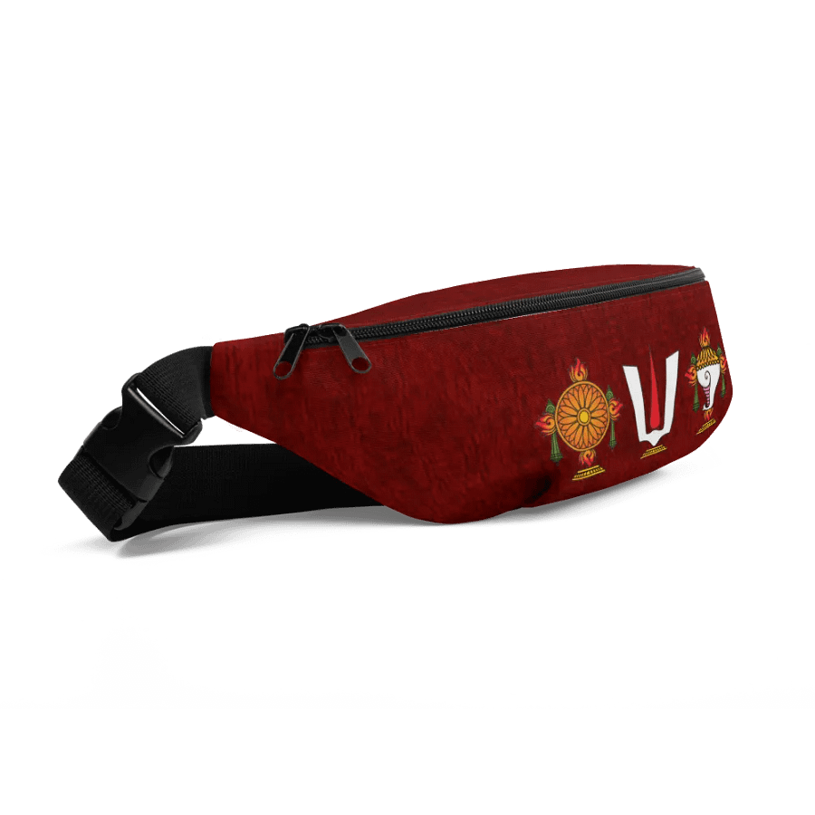 All-Over Print Fanny Pack ( Sankh Chakra Tilak ) product image (7)