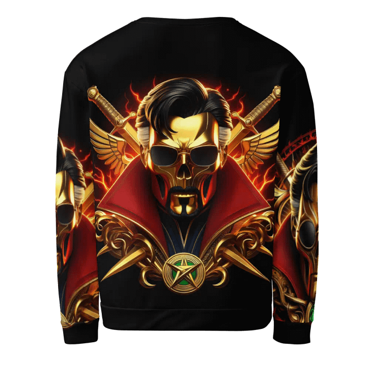Silver Robot-Skull Face - Unisex Sweatshirt #42 product image (2)