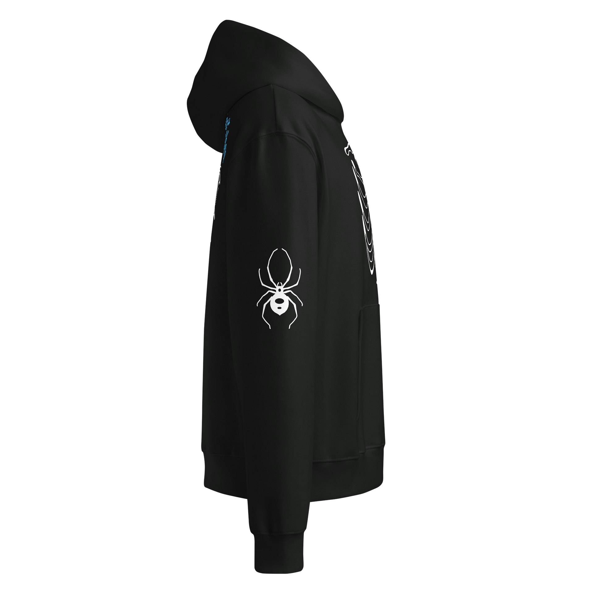 Pixel Ribcage Oversized Hoodie product image (4)