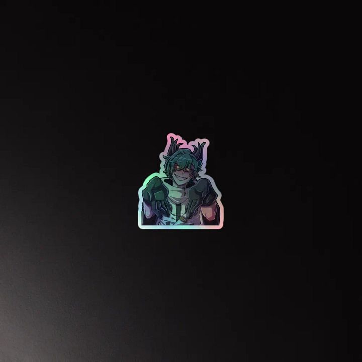 Cult mist holographic sticker product image (4)