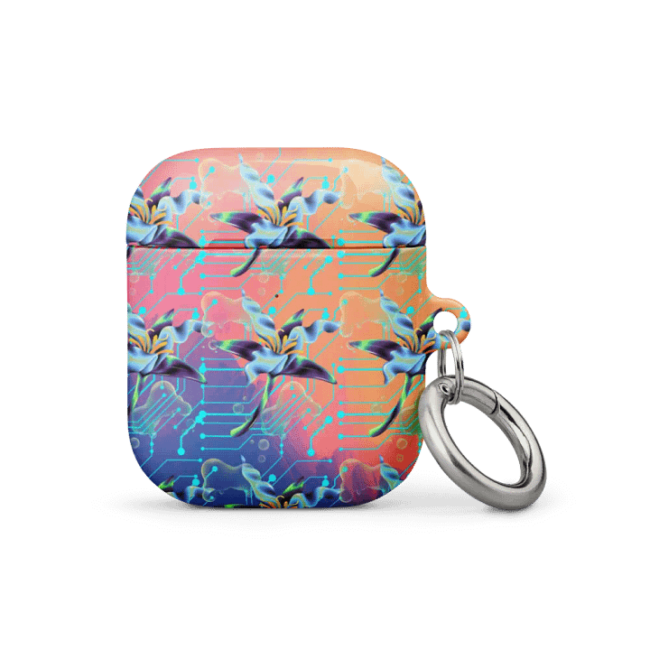 Floral Tech Lilies AirPods® Case for styllish techi ladies daughters friends product image (1)