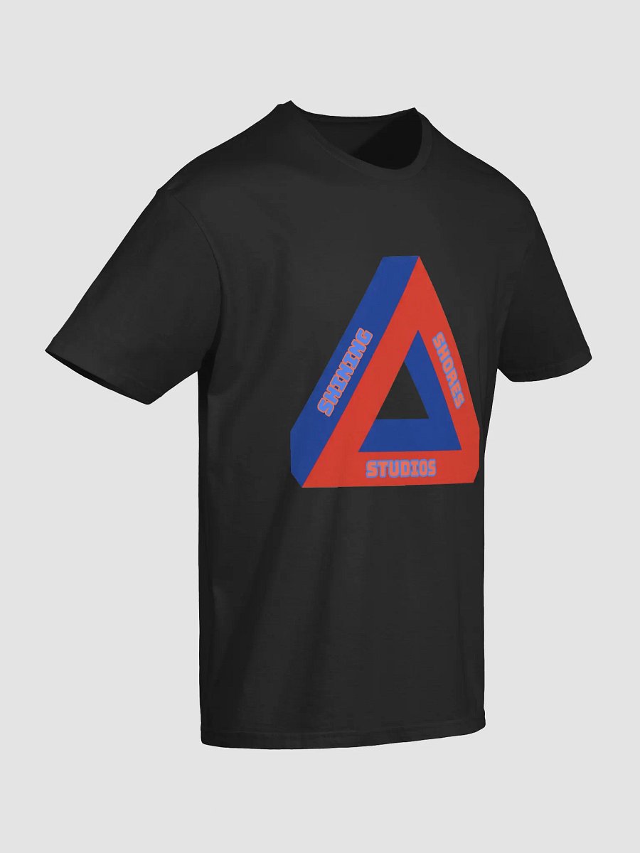S³ Iconic Red on Blue Penrose Unisex T-shirt product image (2)