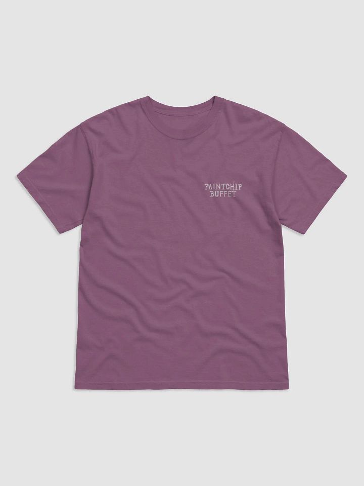 paintcultbuffet + kbthulu printed shirt (white on various) product image (1)
