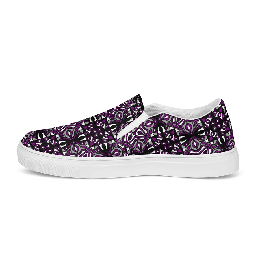 Mens Slip On Canvas - Asexual Abstract product image (4)