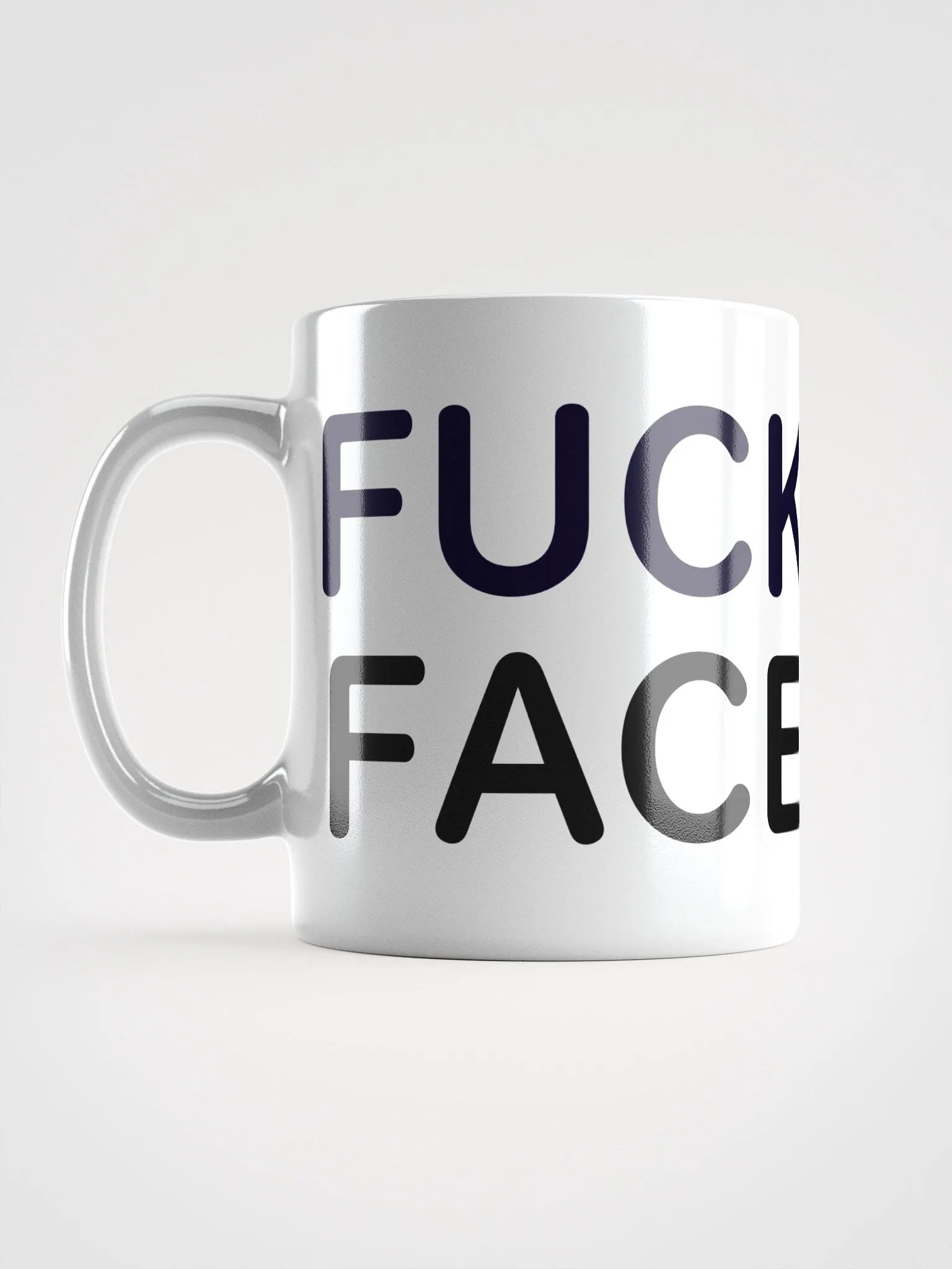 FUCKFACE Mug - Real Edition, All-white product image (7)