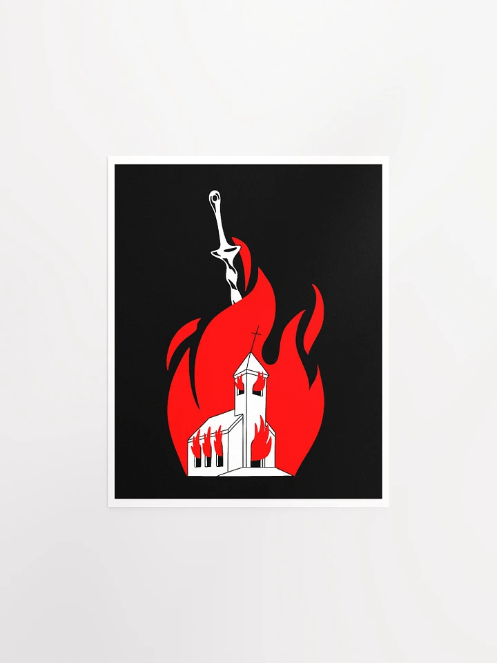 Bonfire Church 8x10 Print product image (1)