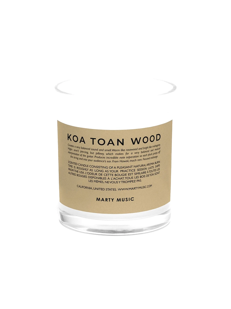 Koa TOAN Wood Candle product image (1)