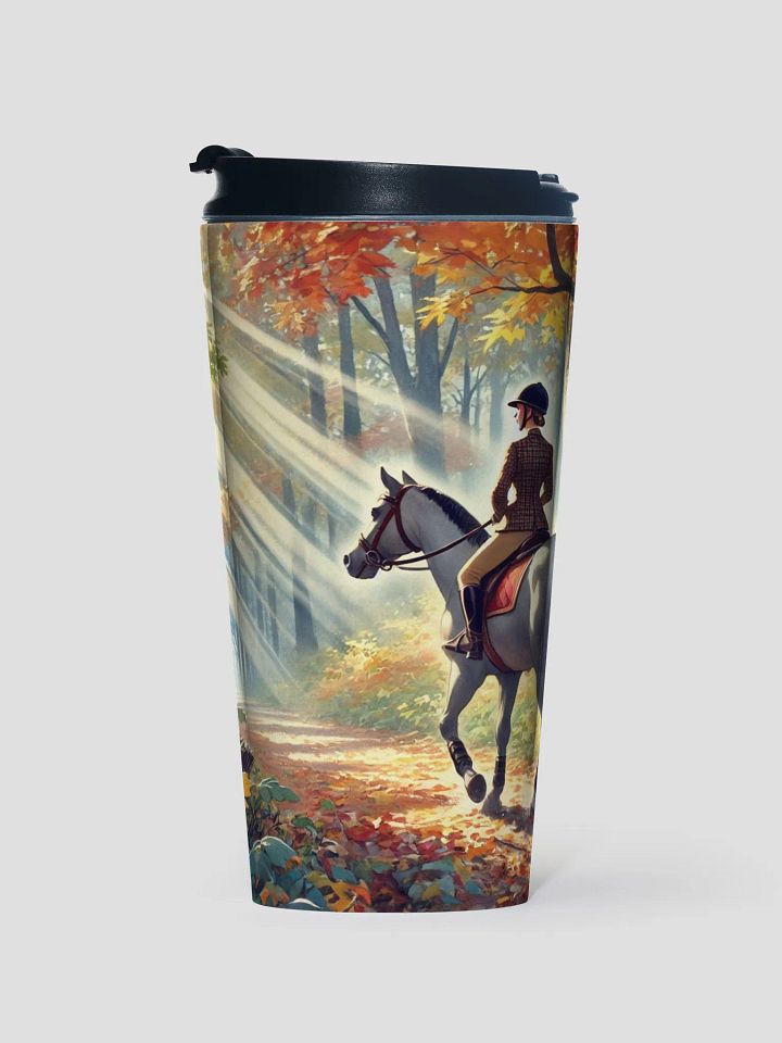 Autumn Horse Ride Stainless Steel Travel Mug product image (1)